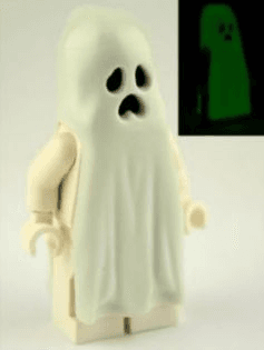 LEGO Ghost with Pointed Top Shroud (gen043) minifigure