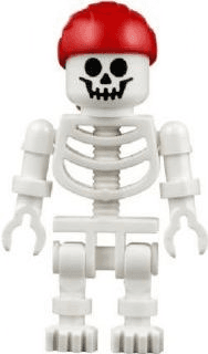 LEGO Skeleton (gen067) Pirates Minifigure