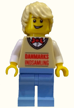 LEGO Danmarks Indsamling Minifigure (gen086) minifigure