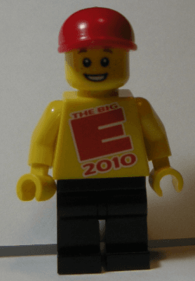 LEGO THE BIG E 2010 Minifigure (gen087) Ideas Minifigure
