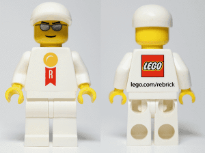 Mr. Rebrick (2016) - 'lego.com/rebrick' on Back