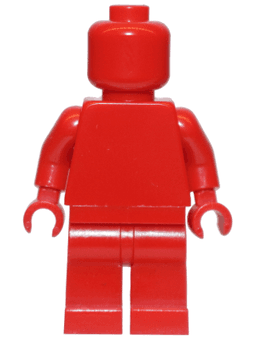 LEGO Plain Red Torso (gen091) minifigure