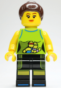 LEGO 5K Family Road Race Female 2017 (gen092) minifigure