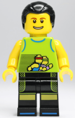 LEGO 5K Family Road Race Male 2017 (gen093) minifigure