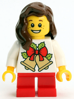 LEGO Lego Kladno PF 2018 Holiday Minifigure Girl (gen110) Promotional Minifigure