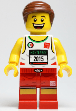LEGO 5K Family Road Race Male 2015 Monterrey (gen125) minifigure