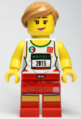 LEGO 5K Family Road Race Female 2015 Monterrey (gen126) Promotional Minifigure
