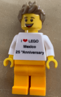 LEGO 25 Aniversario de LEGO en Mexico Minifigure (gen138) Promotional Minifigure