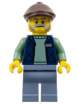 LEGO Corner Kiosk Vendor (gen190) Ideas Minifigure