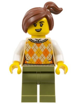 LEGO Corner Kiosk Customer (gen191) Ideas Minifigure