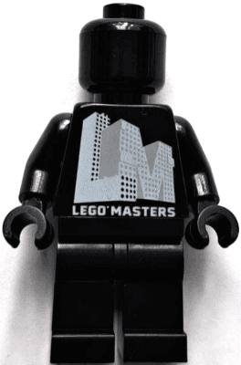 LEGO Masters Minifigure Black (LEGO Masters Academy Grand Opening Exclusive)