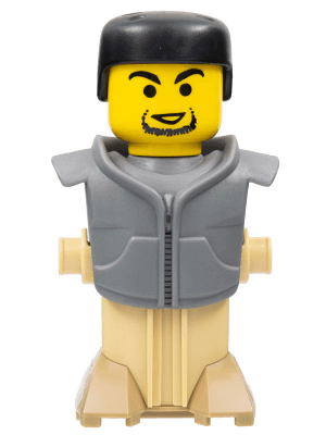 LEGO McDonald's Sports Skateboarder without Stickers (gg011) Sports Minifigure