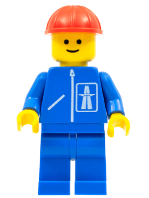 LEGO Highway Pattern (hgh005) Town / City Minifigure
