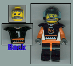 LEGO Hockey Player G (hky007) minifigure