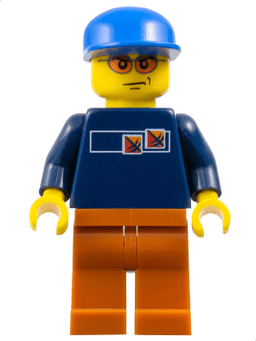 LEGO Street Hockey Player (hky009) minifigure