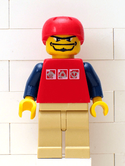 LEGO Street Hockey Player (hky010) minifigure