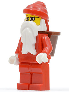 LEGO Santa Glasses D-Basket (hol004) minifigure