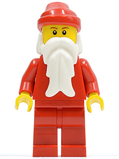 LEGO Santa (hol009) City Minifigure