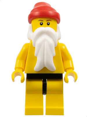 LEGO Santa (hol010) City Minifigure