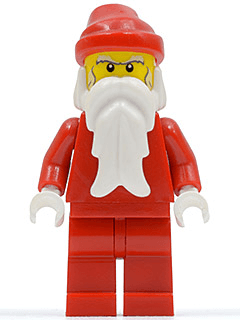 LEGO Santa White Bushy Eyebrows (hol013) minifigure