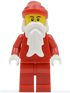 LEGO Santa (hol014) City Minifigure
