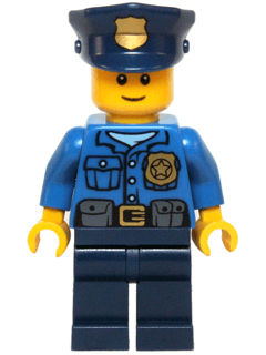 LEGO Police (hol040) City Minifigure