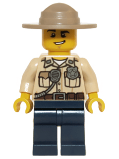 LEGO Swamp Police (hol061) City Minifigure