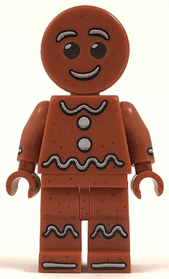 LEGO Gingerbread Man (hol115) City Minifigure
