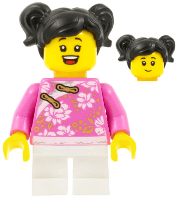 LEGO Daughter Chinese New Year's Eve Dinner (hol139) City Minifigure