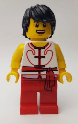LEGO Dragon Boat Race Team Red/White Member 2 (hol148) minifigure