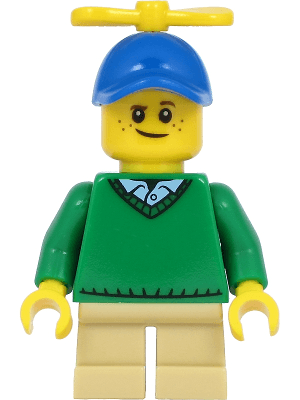 LEGO Boy (hol163a) City Minifigure