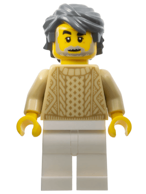 LEGO Snowmobile Driver (hol166) City Minifigure