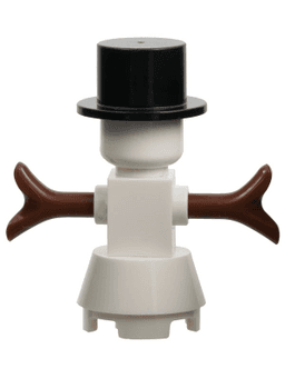 LEGO Snowman with 2 x 2 Truncated Cone as Legs (hol170) minifigure
