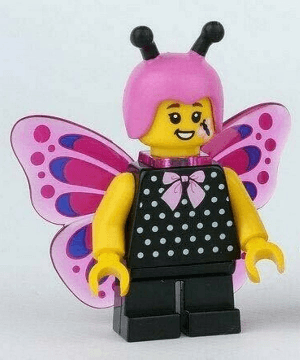LEGO Butterfly Girl (hol200) Promotional Minifigure