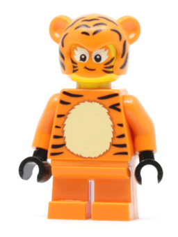 LEGO Tiger Cub Suit Girl (hol218) minifigure