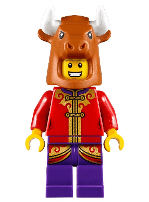LEGO Year of the Ox Guy (hol224) City Minifigure