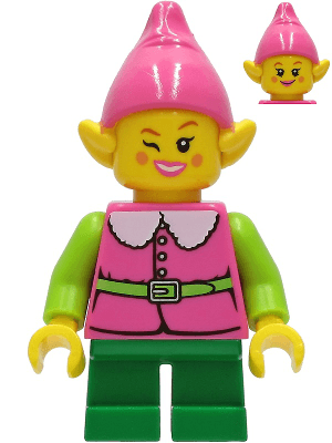 Pink Elf - Green Legs