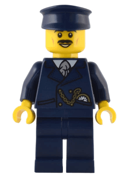LEGO Streetcar Driver (hol289) minifigure