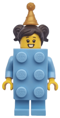 LEGO Birthday Brick Suit Girl (hol298) minifigure