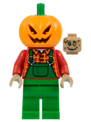 LEGO Jack-'o-Lantern Scarecrow Suit Guy (hol303) Promotional Minifigure