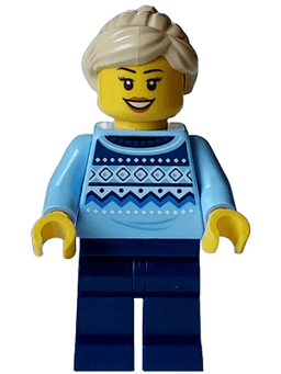 LEGO Winter Market Stall Vendor (hol331) minifigure
