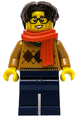 LEGO Wintertime Carriage Passenger (hol334) minifigure