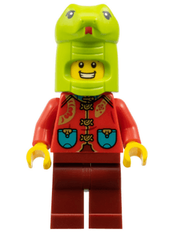LEGO Year of the Snake Costume Guy (hol370) minifigure