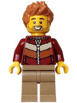 LEGO Holiday Express Train Passenger (hol378) minifigure
