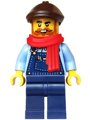 LEGO Holiday Express Train Driver (hol379) City Minifigure
