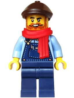 LEGO Holiday Express Train Driver (hol379) minifigure