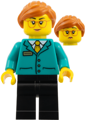 LEGO Postmaster (hol389) City Minifigure