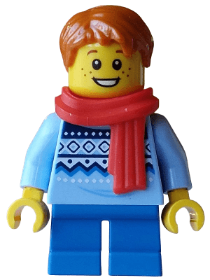 LEGO Carol Choir Saxophone Player (hol404) City Minifigure
