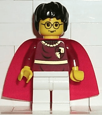 Harry Potter - Dark Red Quidditch Uniform with Red Cape