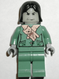 Professor Severus Snape Boggart - Sand Green Outfit, Black Hair